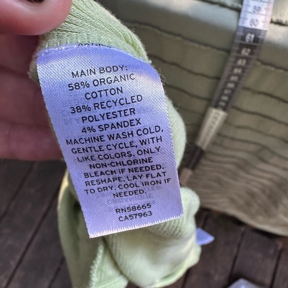 ABOUND Organic Green Keyhole Sleeveless Tank Size Small - Picture 4 of 6